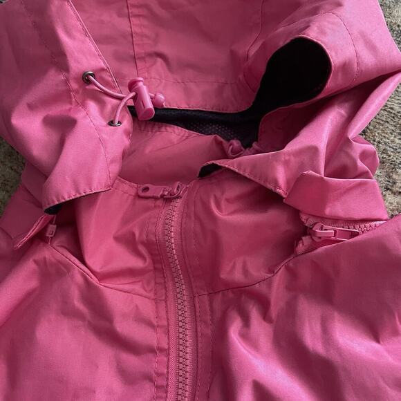 Cheneral Alaska Windbreaker Jacket Rain Coat Mens M Pink USA Mesh Lined Outdoor - Picture 4 of 14
